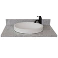 thumbnail image 2 of Bellaterra Home 430003-31-BGRD 31 in. Black Galaxy Granite Top, Round Sink, 2 of 2