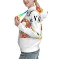 thumbnail image 2 of Honeii 2025 New Year'S Pattern Womens Oversized Hoodies Long Sleeve Sweatshirts Pullover Fall Outfits with Pocket-Large, 2 of 7