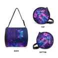 thumbnail image 3 of ZIATUBLE Galaxy Butterfly Camping Paper Storage Bag Floral Paper Towel Dispenser Easy to Clean Paper Towel Holder with Smooth Zipper Paper Towel Storage Organizer Home Decor, 3 of 7
