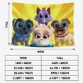 thumbnail image 2 of Puppy Dog Pals Banner Background Backdrop Party Supplies 3.28*4.92FT/100*150CM, 2 of 8