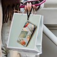 thumbnail image 3 of Womens Wallet Bifold Ladies Cluth Bag Wristlet Wrist Strap Long Purse Vintage Flowers Birds Design, 3 of 6