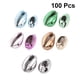 thumbnail image 4 of EeaseMX 100 cuentas de concha galvanizadas, conchas cauri naturales, para hacer pulseras y tobilleras, colores variados., 4 of 7