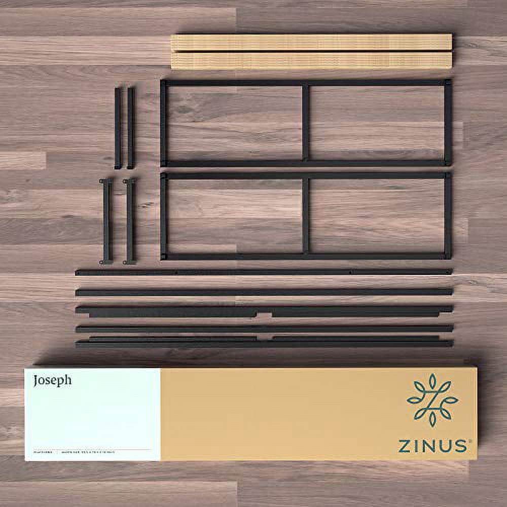 Zinus Joseph 14" Metal Platform Bed Frame, Queen