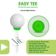 thumbnail image 3 of Premium Plastic Tees, Simulator Tees Professional Training Accessories, Designed to Reduce Ball Spin and Fly Straight, 3 of 8