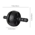 thumbnail image 3 of TZYUDK Ab Wheel Roller for Core Strength Training Abdominal Muscle Workout Gym Fitness Equipment, 3 of 6