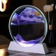 thumbnail image 5 of Moving Sand Art Picture W/Decor Lamp Sand Art Liquid Motion-Round Glass Sea Sandscape Display Flowing Sand Frame W/Light Relaxing 50ml, 5 of 5