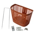 thumbnail image 4 of Almencla Front Bike Basket Carrier,Container Storage Basket for Mountain Road Bike Riding Brown, 4 of 8