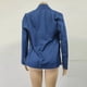 thumbnail image 4 of Blazer básico para mujer, manga larga, color sólido, estilo elegante, traje de trabajo de oficina FLhrweasw Nuevo, 4 of 9