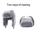 thumbnail image 4 of SPRING PARK Unisex Men Women Winter Warm Earflap Hat Face Mask Cover Protection Windproof Thick Cycling Cap, 4 of 7
