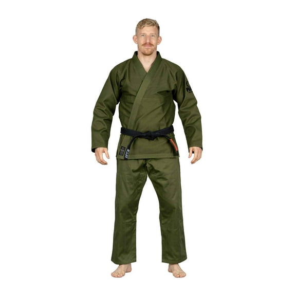 Fuji All Around Brazilian Jiu Jitsu BJJ Gi - Military Green (A0)