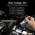 thumbnail image 3 of Pantalla digital, probador de circuito automotriz con voltímetro y luz indicadora de polaridad de doble color, pluma de prueba de voltaje con sonda inoxidable, 3 of 5