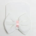 thumbnail image 4 of Zukuco Newborn Baby Girl Hat with Big Bow Soft Cute Knot Baby Comfy Nursery Beanie 0-3 months, 4 of 9
