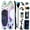 Purple Coral, variant on AISUNSS Inflatable Stand Up Paddle Board, 11ft Fishing Paddle Board with SUP Accessories