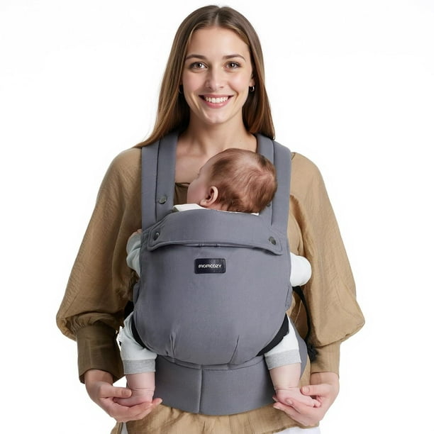Momcozy Cangurera Ergonómico, Portabebés De Algodón, Mochila Para Bebé BC001