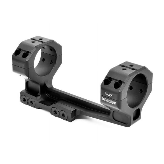 Warne Skyline Precision 1-Piece Cantilever Picatinny Scope Mount 30mm Rings MSR Ideal Matte Black