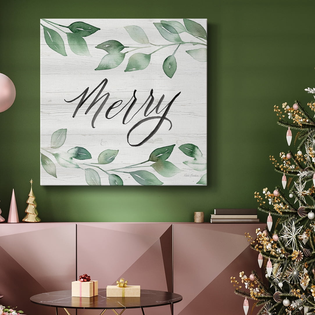 Merry- Gallery Wrapped Canvas