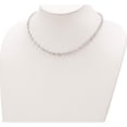 thumbnail image 2 of Sterling Silver Polished Fancy Link 18In Necklace (18 X 6.21) Made In India qg5967-18, 2 of 5