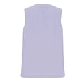 thumbnail image 6 of XUNKUSGA Matching Sets Women Clothing Summer Casual Cotton Linen Two Piece Sets for Women Fashion V Neck Tank Top and Wide Leg Pants Womens Matching Sets,Purple, 6 of 8