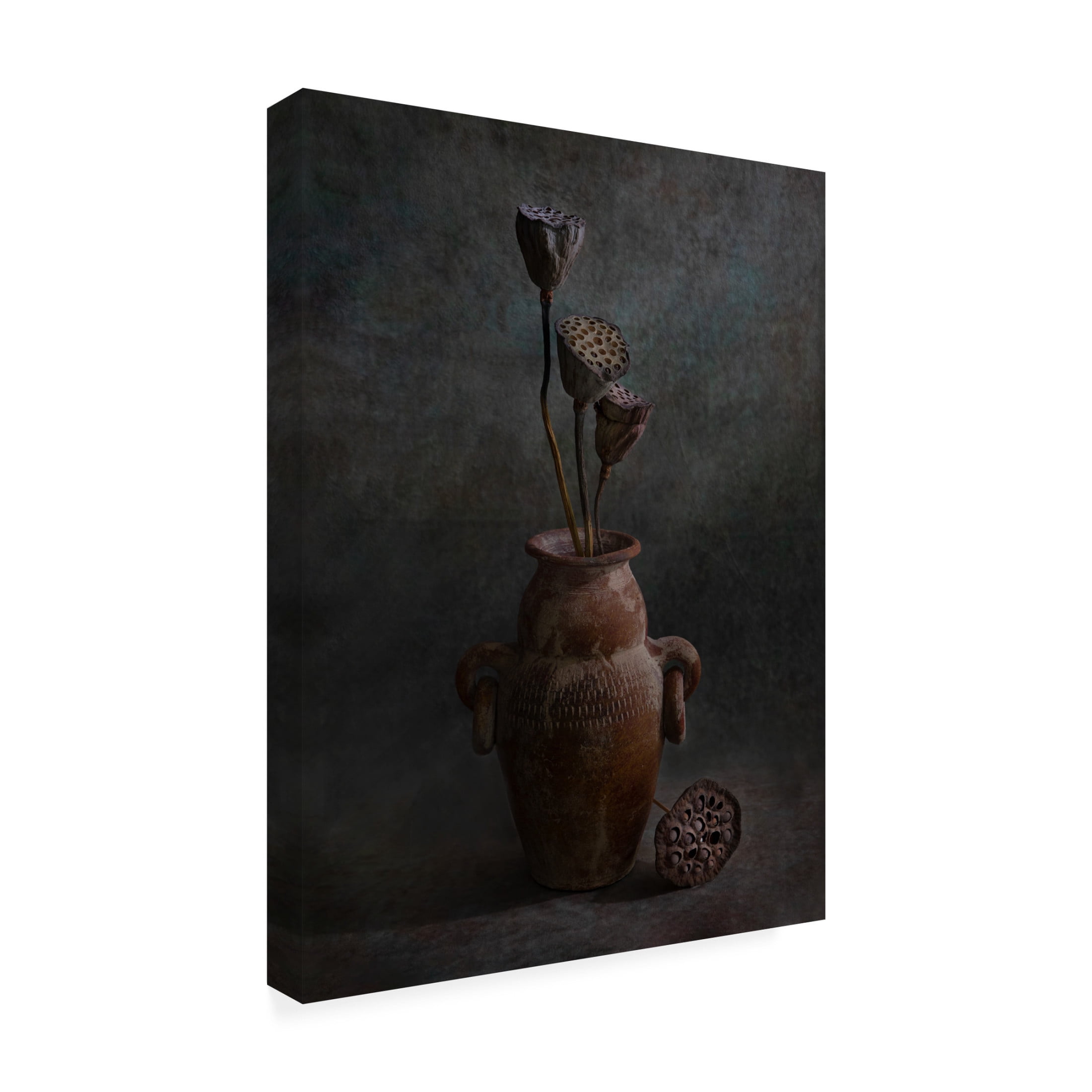 Canvas Wall Art - Wendy Xu 'Then A Now' Wall Art for Living Room, Bedroom, or Office Décor by Trademark Fine Art - 35 x 47 Inches