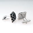 thumbnail image 3 of Gemelos cuadrados Zulema para hombre de joyería, 3 of 3