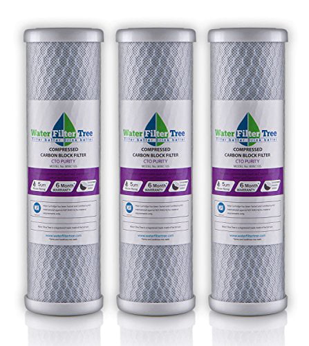 1 Micron CB-25-1001 Replaces FX12P Hydronix 10" Carbon Block Water Filter 