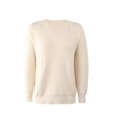thumbnail image 4 of Moda mujer Casual manga larga cuello en V sólido señoras tejido suéter Tops Fridja ghj987+5534, 4 of 8