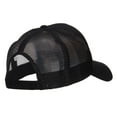 thumbnail image 4 of Naval Space Command Embroidered Mesh Cap - Black OSFM, 4 of 5