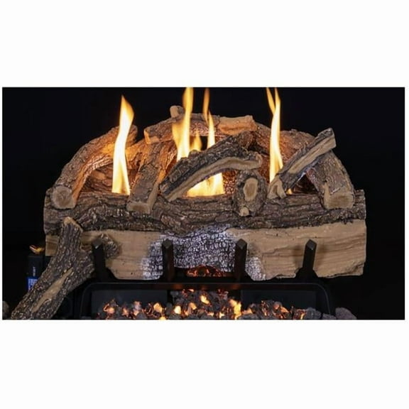 Grand Canyon VFSO18 18 in. Split Oak Log Set - 7 Piece