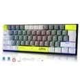 thumbnail image 1 of TERPORT Teclado Mec&aacute;nico RGB de Espa&ntilde;ol de 62 Teclas, Teclado Gamer con &Ntilde; y 20 RGB Retroiluminaci&oacute;n, 60% Port&aacute;til Teclado Peque&ntilde;o Comp, 1 of 9