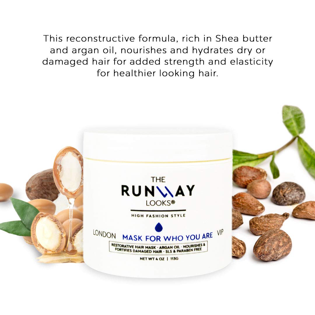 The Runway Looks Restorative Hair Mask With Shea Butter & Argan Oil (4oz)