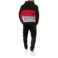 thumbnail image 3 of Men's 2 Piece Tracksuit Set Hooded Sweatsuit for Men Athletic Running Suit Sets Long Sleeve Casual Outfits, 3 of 4
