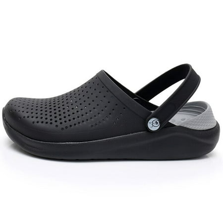 

2021 Clogs Sandals New Mens Casual Shoes EVA Lightweight Beach Slippers for Men Women Unisex Garden Shoes Flip Flop Male