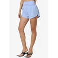 thumbnail image 4 of TheMoogan Women's PLUS High Waist Lightweight Running Shorts Brief Inner Gym Athletic Workout, 4 of 7