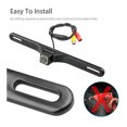 thumbnail image 6 of Zeeyh 170°12LED CCD Night Vision HD Vehicle License Plate Backup Camera with Distance Scale Lines IP68 520 TVL High Definition Car Reverse Camera Rearview Supe r Wide Angle Waterproof, 6 of 6