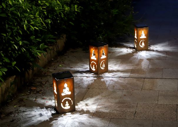 Solar Decorative Portable Lantern - Halloween