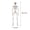 15.7", variant on QuanTara Mini Posable Halloween Skeleton