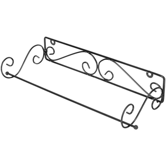 Wrought Iron Roll Stand Towel Rack Delicate Paper Rack Towel Stand Hanging Paper Holder Wall Mount Paper Holders