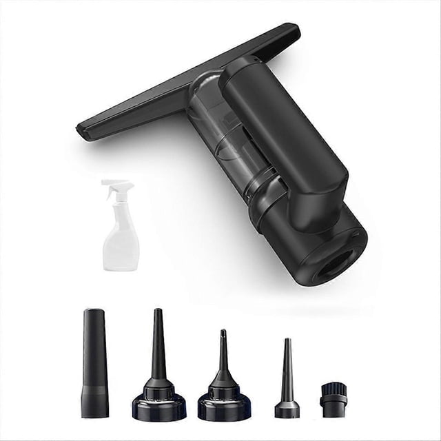 Multi-Function Window Cleaners Strong Suction Clean Machine Black