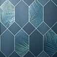 thumbnail image 1 of Fine Decor Miami Geometric Leaf Wallpaper, 1 of 3