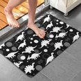 thumbnail image 4 of Dinosaur Silhouette Pattern Bathroom Rugs Mat,Non Slip Microfiber Bathroom Rug,Rubber Backing,Soft Bathroom Mats for Bathroom Floor,Tub and Shower,20x32in(50x80cm), 4 of 5