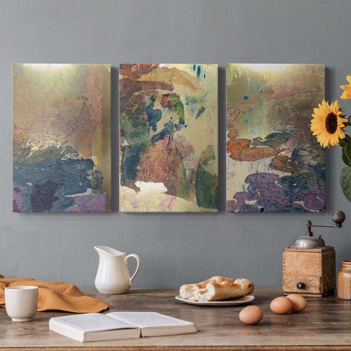 Monet's Landscape I Premium Gallery Wrapped Canvas - Ready to Hang - 18 x 27 Each