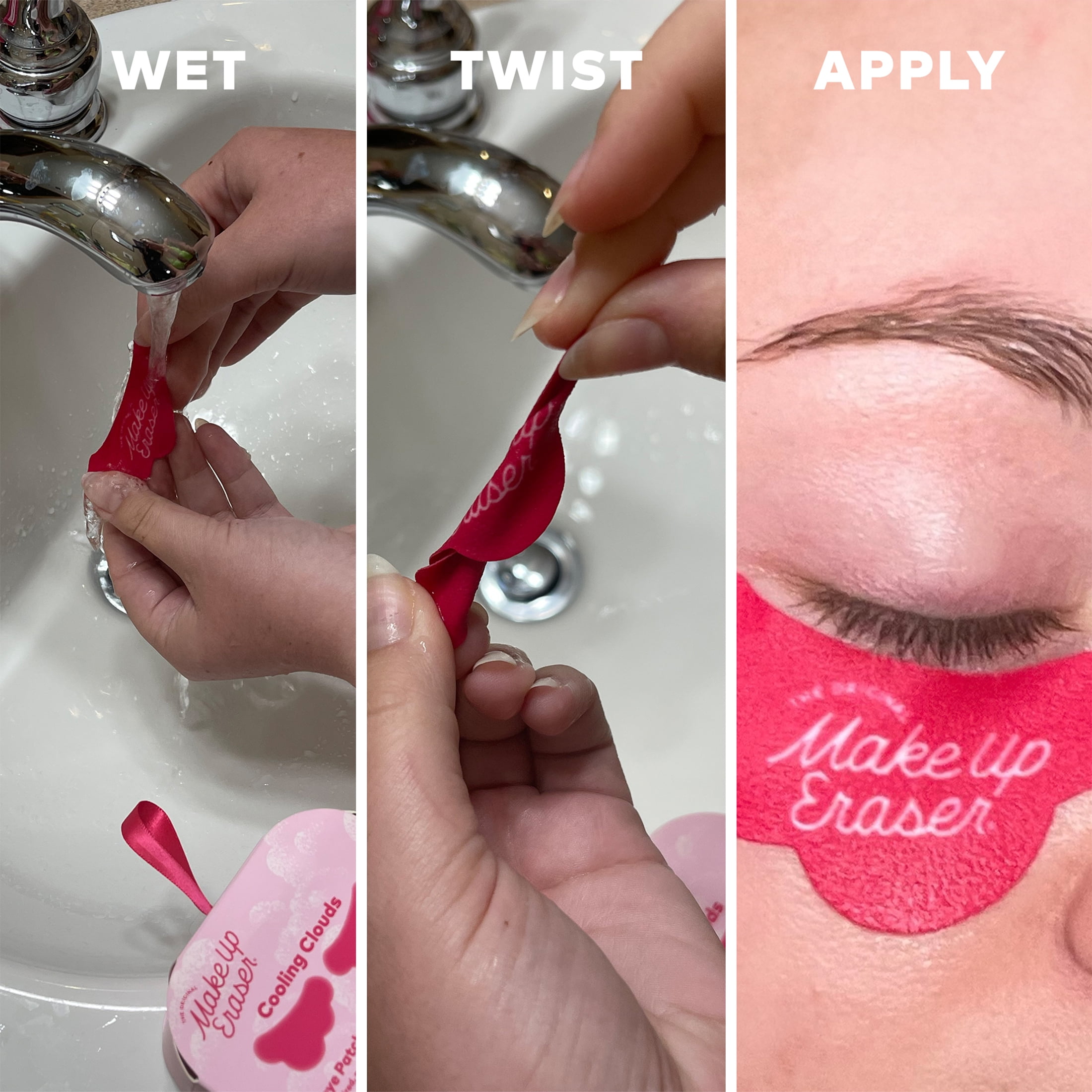 The Original MakeUp Eraser Cooling Clouds,Under-Eye Patches, One Size