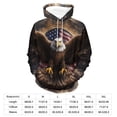 thumbnail image 7 of LAOLIUSN Funny American Flag Eagle Hoodie USA Bald Eagle Graphic Sweatshirt S-4XL, 7 of 7