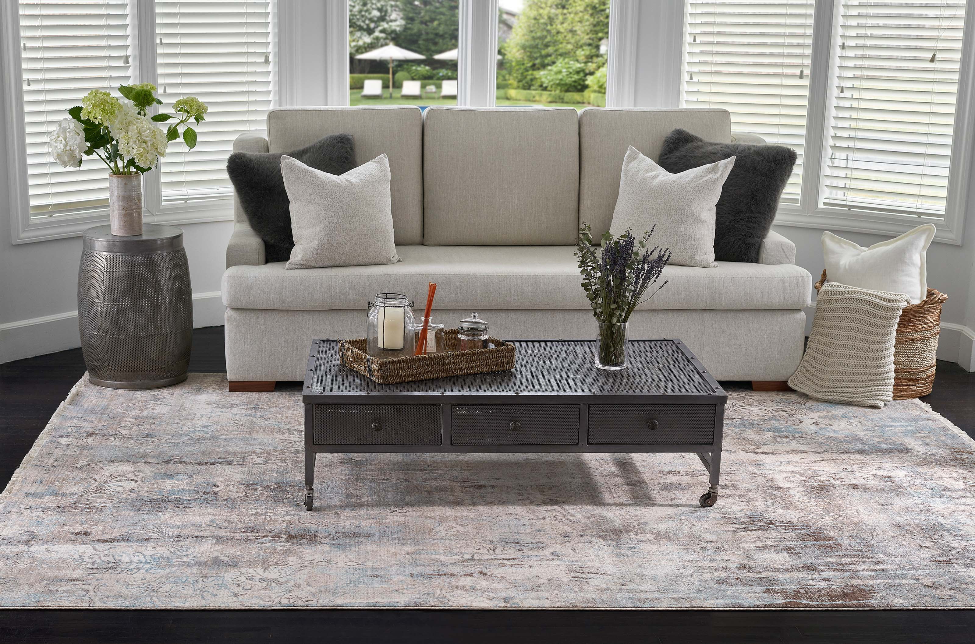 ECARPET Malia Traditional Area Rug for Living Room, Bedroom, Dining Room, Entrance, Hallway and More.