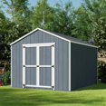 thumbnail image 3 of Little Cottage Co. 10x12 Value Gable Shed, Outdoor Wood Storage Do-It-Yourself Precut Kit, 3 of 13