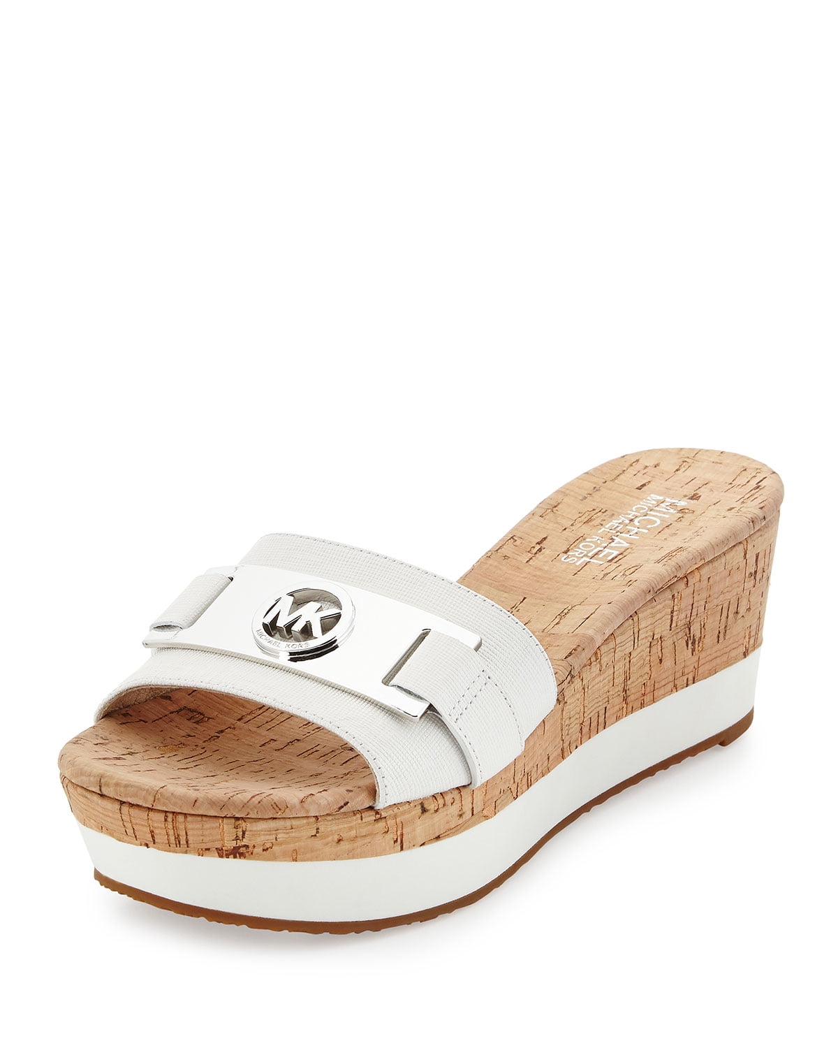 Michael kors warren store platform slide sandals