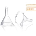 thumbnail image 2 of Mini embudo de plástico transparente con orificio de 0,5 cm para cosméticos/aceites/líquidos, 2 of 8