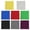 Blue, variant on HCBY 12Pcs Acoustic Foam Panels, 30x30x2.5cm Soundproof Wedge Sponge Tiles, High Density Noise Reduction for Home Studio KTV Recording Booth, Echo Canceling Wall Treatment DIY