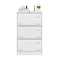 thumbnail image 2 of 3 Drawer File Cabinet with Lock,Metal Filing Cabinet Lateral File Cabinet Office Cabinet for Legal/Letter/A4/F4 Home Office,White, 2 of 8