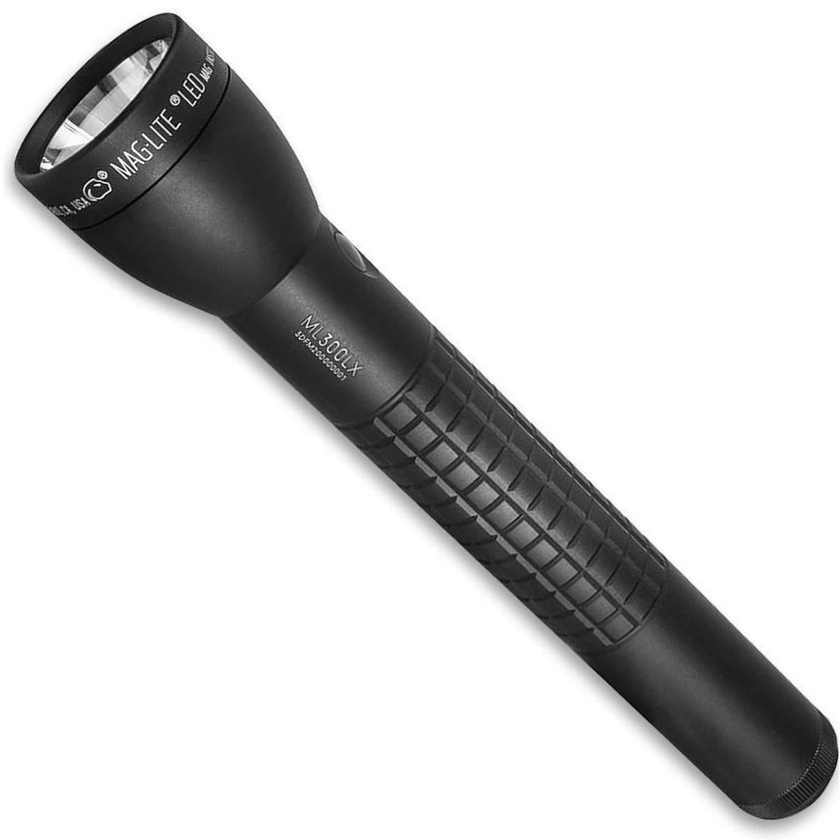 Maglite LED Flashlight with Batteries, ML300L-S3016, 625-Lumen D